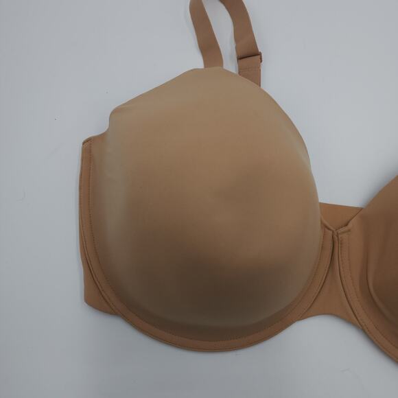 SKIMS Underwire T-Shirt Bra in Ochre Size 40DDDD - Picture 2 of 8